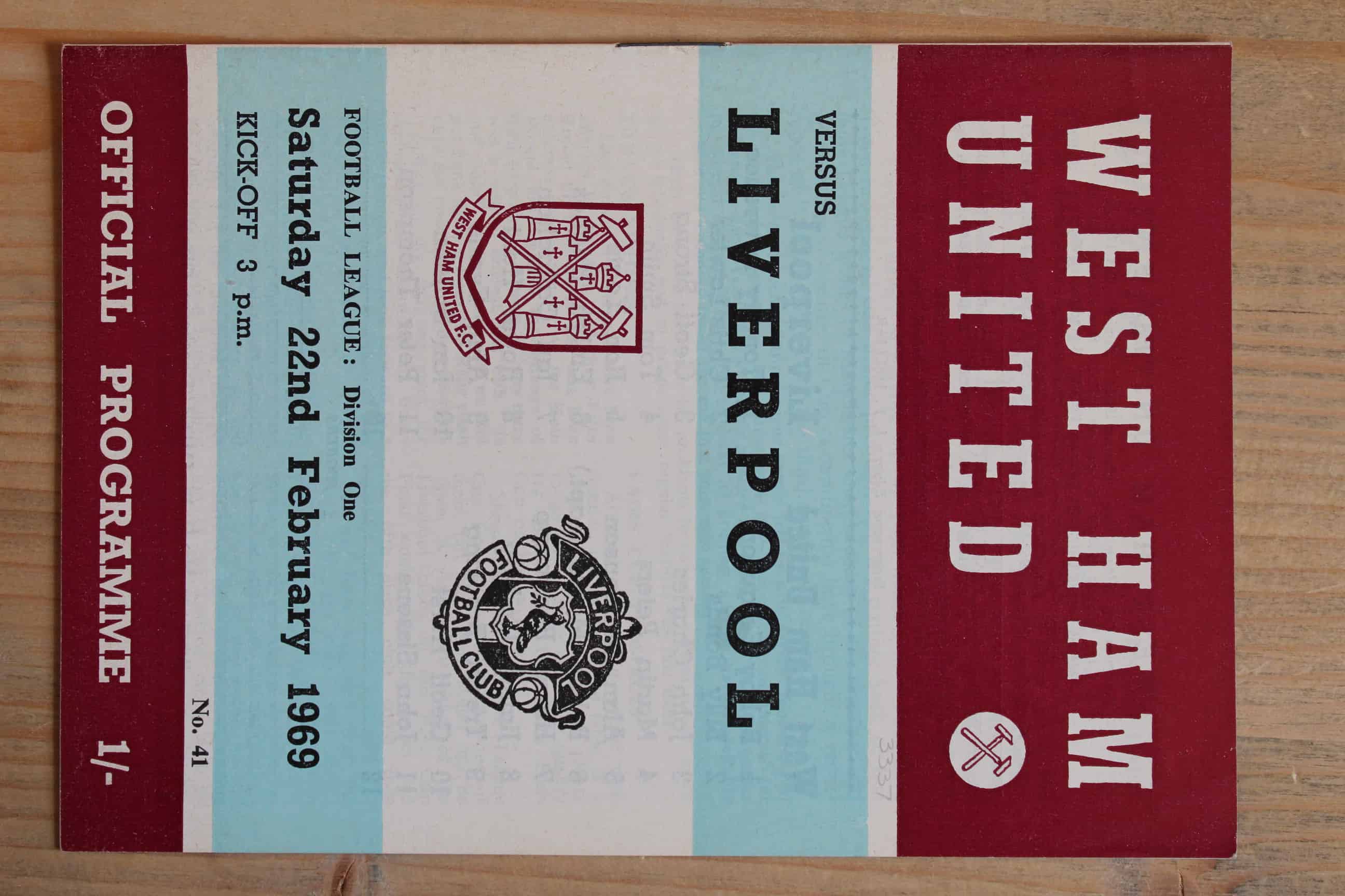 West Ham United FC v Liverpool FC